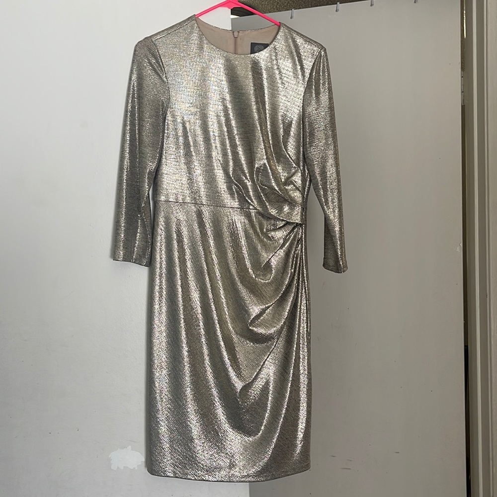 Vince Camuto Gold dress